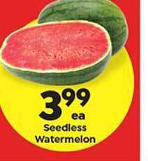 Save a Lot Seedless Watermelon offer