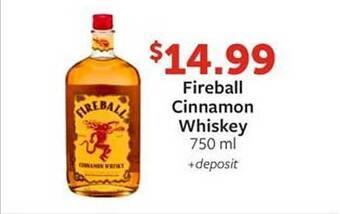Fareway Fireball Cinnamon Whiskey offer