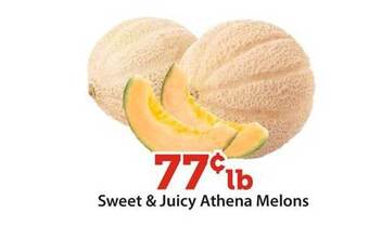 Fareway Sweet & Juicy Athena Melons offer