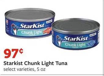 Fareway Starkist Chunk Light Tuna offer