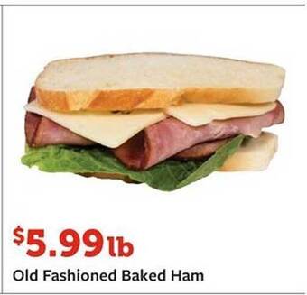 Fareway Old Fashioned Baked Ham offer