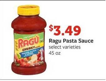 Fareway Ragu Pasta Sauce offer
