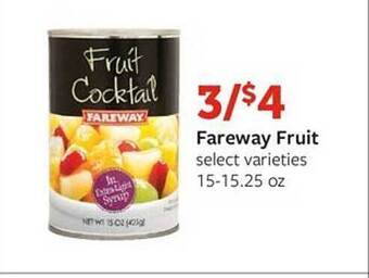 Fareway Fareway Fruit offer