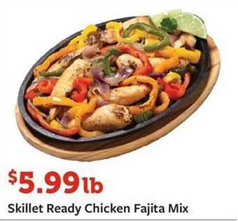 Fareway Skillet Ready Chicken Fajita Mix offer