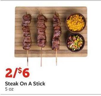 Fareway Steak On A Stick offer