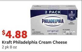 Fareway Kraft Philadelphia Cream Cheese offer