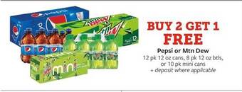 Fareway Pepsi Or Mtn Dew offer
