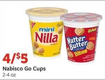 Fareway Nabisco Go Cups offer