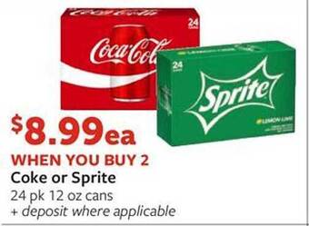 Fareway Coke Or Sprite offer