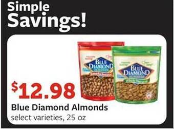 Fareway Blue Diamond Almonds offer