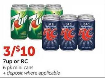 Fareway 7up Or Rc offer