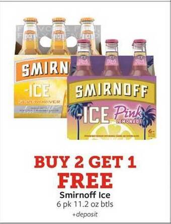 Fareway Smirnoff Ice offer