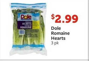 Fareway Dole Romaine Hearts offer