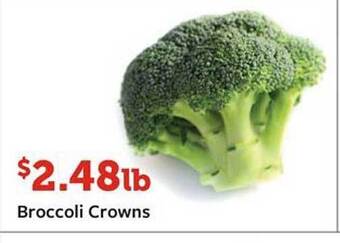 Fareway Broccoli Crowns offer