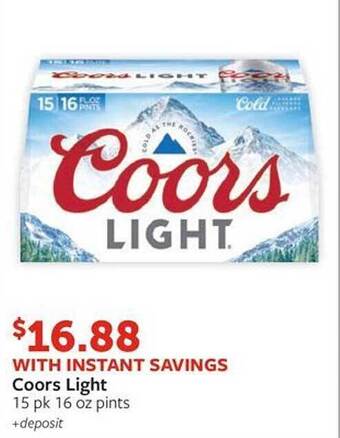Fareway Coors Light offer