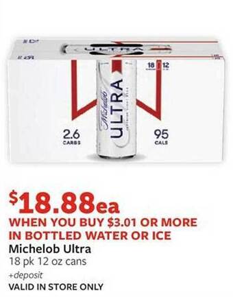 Fareway Michelob Ultra offer