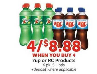 Fareway 7up Or Rc Products offer