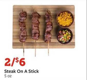 Fareway Steak On A Stick offer