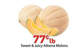 Fareway Sweet & Juicy Athena Melons offer