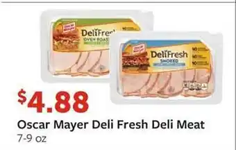 Fareway Oscar Mayer Deli Fresh Deli Meat offer