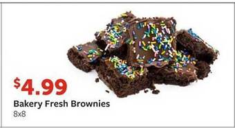Fareway Bakery Fresh Brownies offer