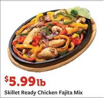 Fareway Skillet Ready Chicken Fajita Mix offer