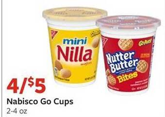 Fareway Nabisco Go Cups offer