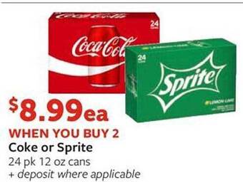 Fareway Coke Or Sprite offer