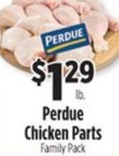 Pioneer Supermarkets Perdue Chicken Parts offer