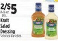 Pioneer Supermarkets Kraft Salad Dressing offer