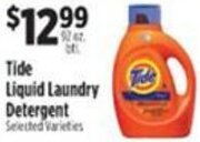 Pioneer Supermarkets Tide Liquid Laundry Detergent offer