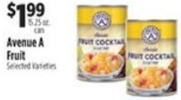 Pioneer Supermarkets Avenue A Fruit 25.25 oz. offer