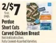 Pioneer Supermarkets Short Cuts Carved Chicken Breast 9 oz. offer