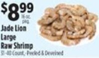 Pioneer Supermarkets Large Raw Shrimp offer