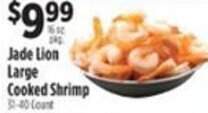 Pioneer Supermarkets Large Cooked Shrimp offer