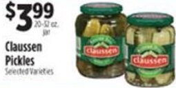 Pioneer Supermarkets Claussen Pickles offer