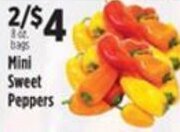 Pioneer Supermarkets Mini Sweet Peppers offer