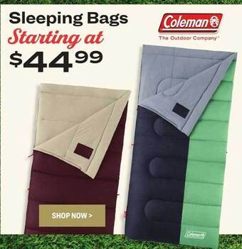 Academy Sleeping Bags offer