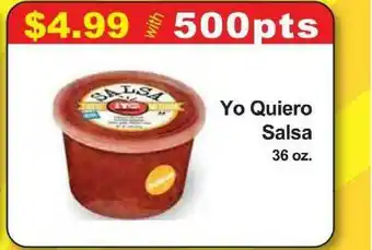 Market Basket Yo Quiero Salsa offer