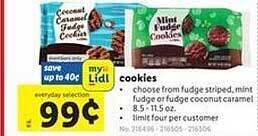Lidl Cookies offer
