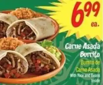 Food City Carne Asada Burrito offer