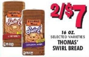 16 oz. Thomas' Swirl Bread