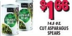 Miners County Market 14.5 oz. Cut Asparagus Spears offer