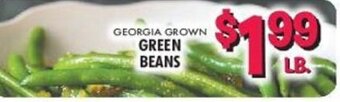 Miners County Market Green Beans offer