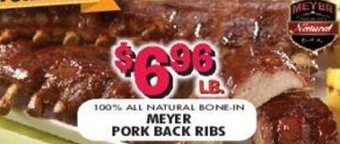 Meyer Pork Back Ribs