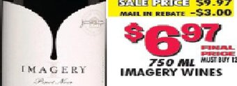 Miners County Market 750 ml Imagery Wines offer