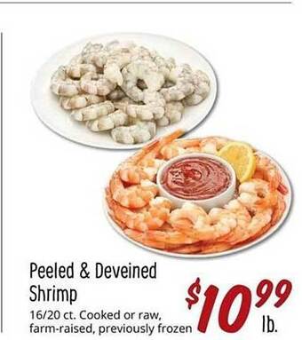 Sprouts Farmers Market Peeled & Deveined Shrimp offer