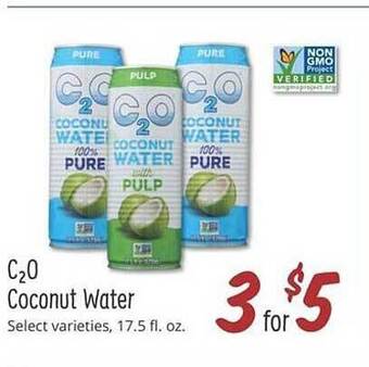 Sprouts Farmers Market C2o Coconut Water offer