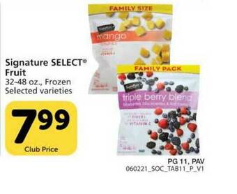 Pavilions Signature Select Fruit offer