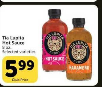 Pavilions Tia Lupita Hot Sauce offer